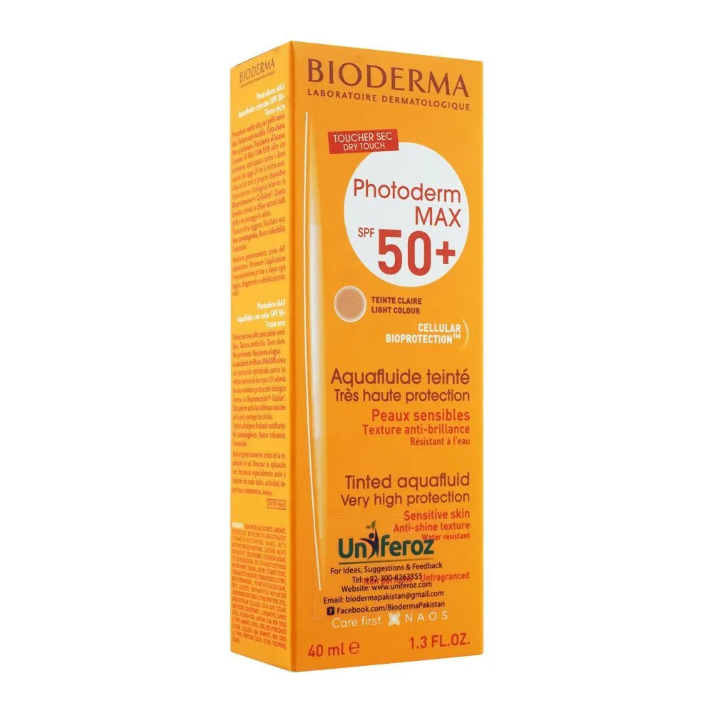 Bioderma Photaderm Aquafluide Spf50+ Claire 40ml - Buy Online in Pakistan at Cosmia.pk