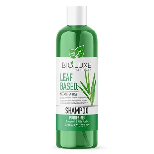 Bioluxe Naturals Leaf-Based Shampoo 480ml - Buy Online in Pakistan at Cosmia.pk