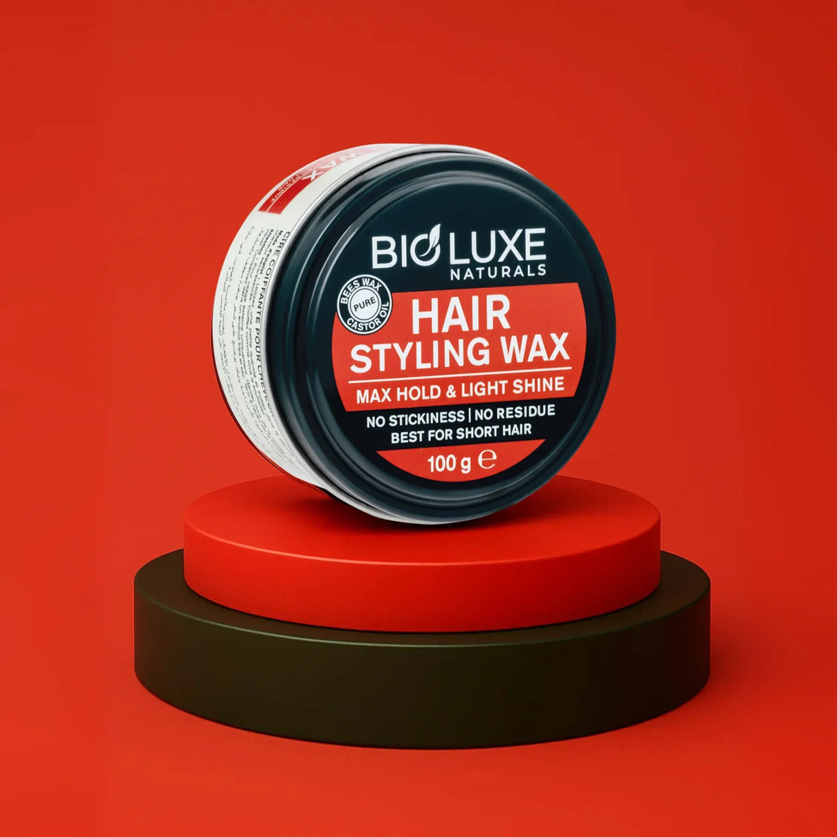 Bioluxe Naturals Hair Styling Wax Max Hold & Light Shine – 100g - Buy Online in Pakistan at Cosmia.pk