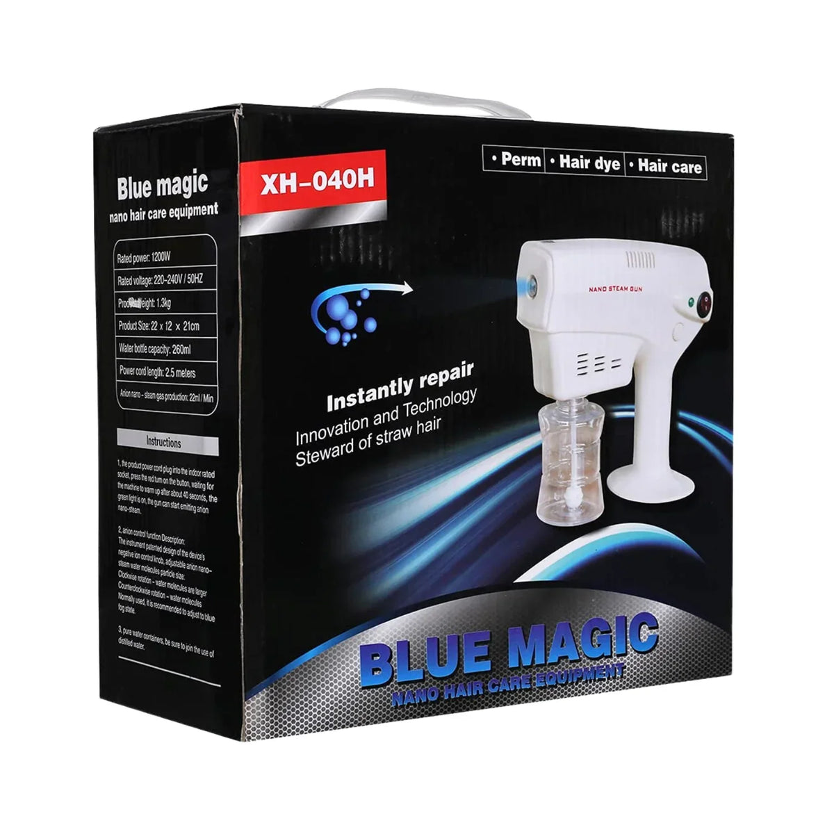 Blue Magic Nano Hair Care Equipment - model XH-040H - Buy Online in Pakistan at Cosmia.pk