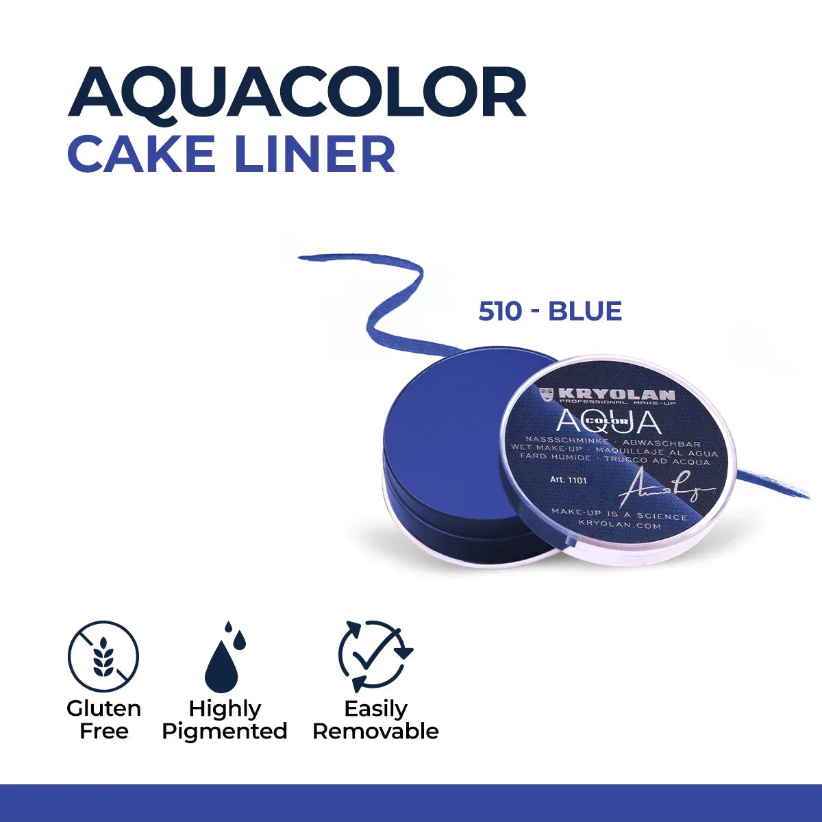Kryolan - Aquacolor Cake Liner - Buy Online in Pakistan at Cosmia.pk
