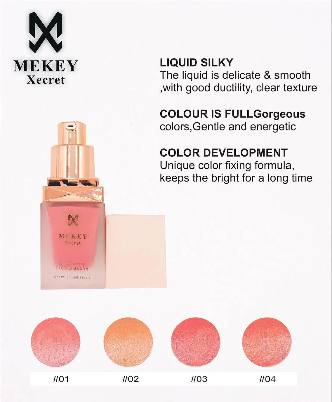 Mekeyxecret Liquid Blush - Buy Online in Pakistan at Cosmia.pk