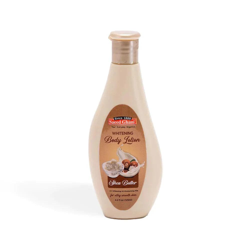 Saeed Ghani Shea Butter Whitening Body Lotion - 125ml - Buy Online in Pakistan at Cosmia.pk