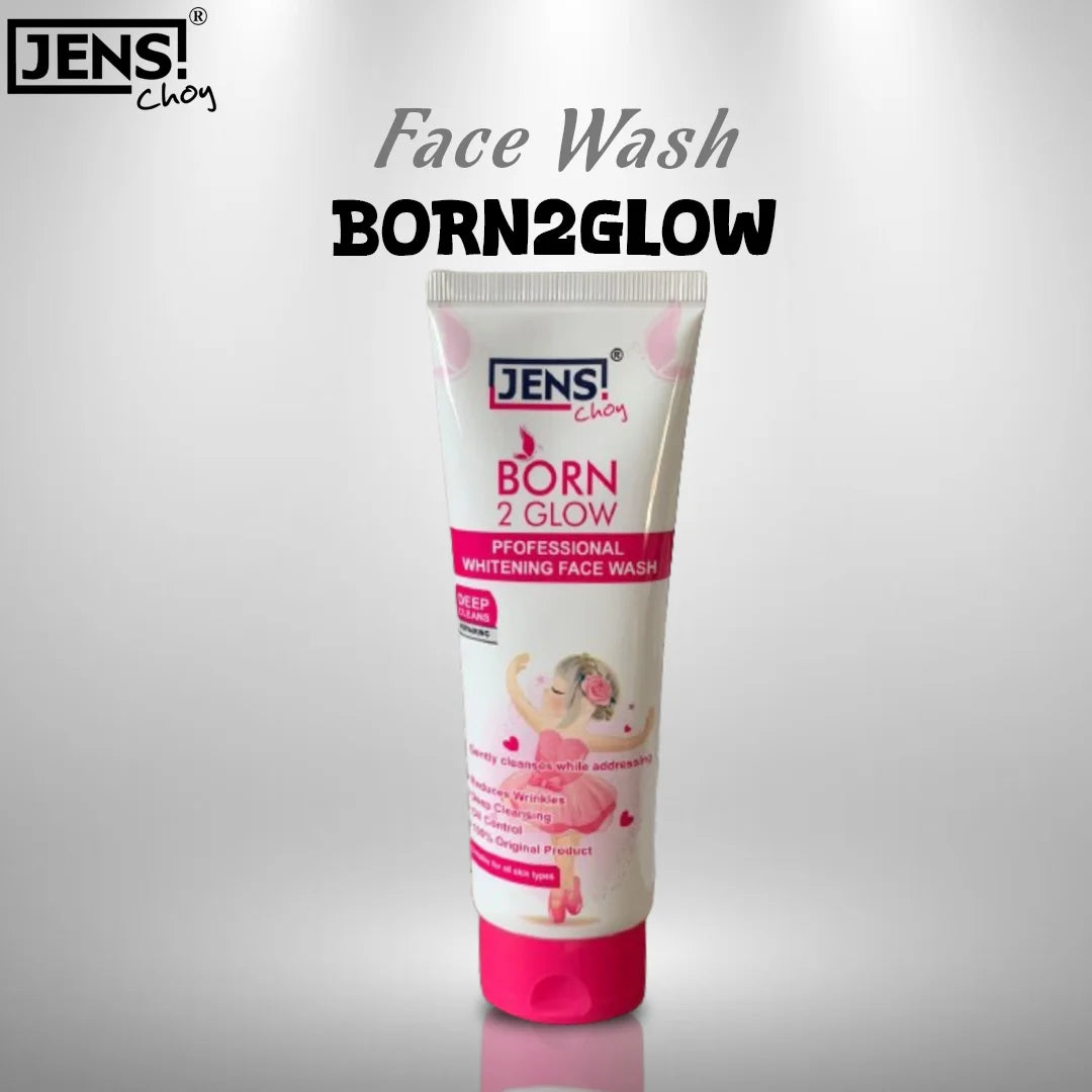 Jens Choy Born 2 Glow Face Wash - Buy Online in Pakistan at Cosmia.pk
