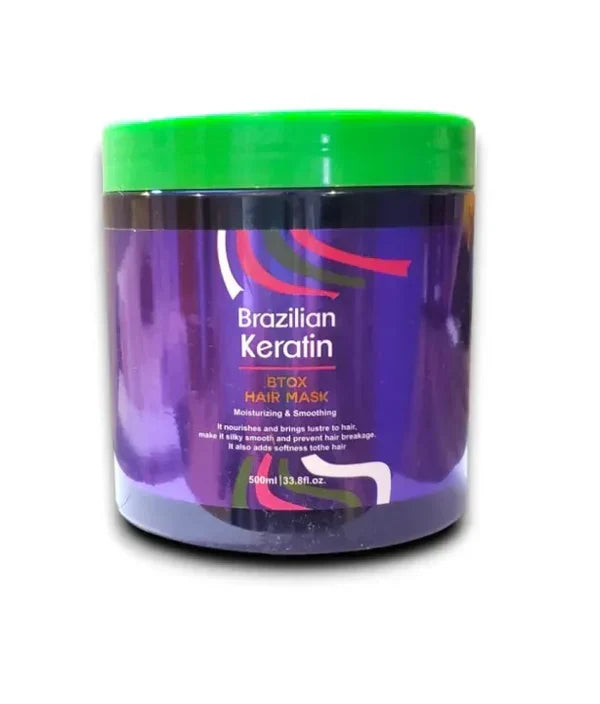 Brazilian keratin Botox Hair Mask Moisturizing and Smoothing - 500ml - Buy Online in Pakistan at Cosmia.pk