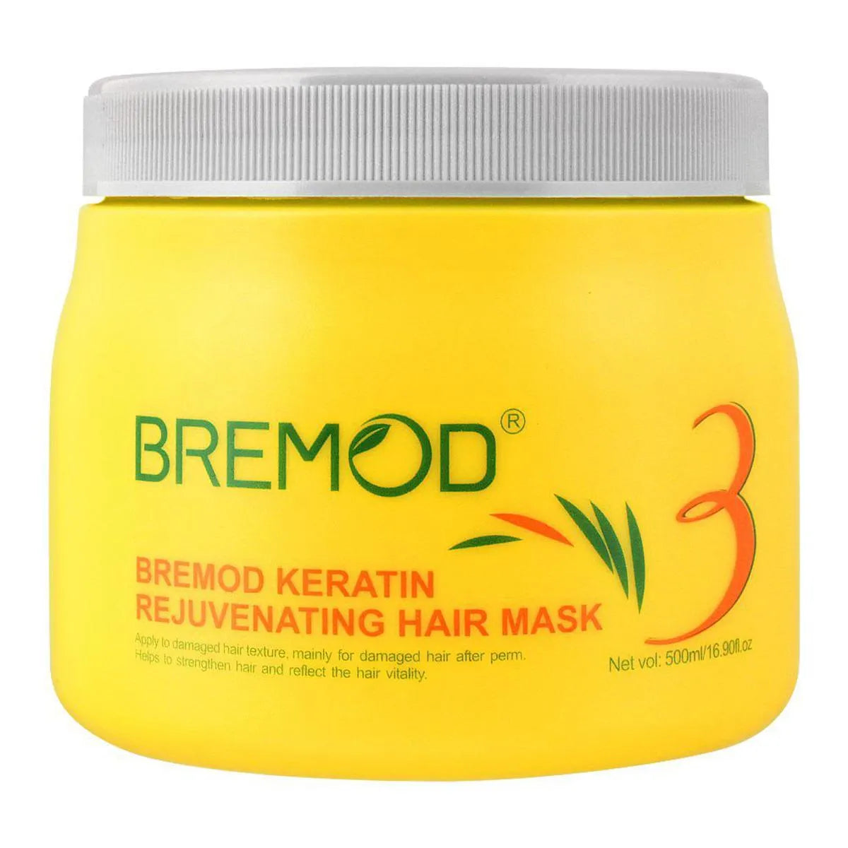 Bremod Rejuvenating Keratin Hair Mask - 500ml - Buy Online in Pakistan at Cosmia.pk