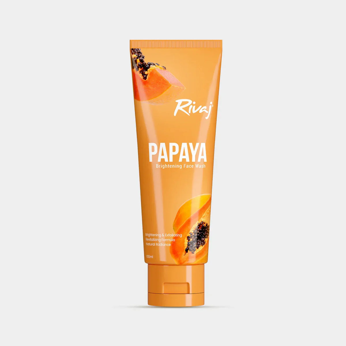 Rivaj Brightening Face Wash - Papaya Extract - Buy Online in Pakistan at Cosmia.pk