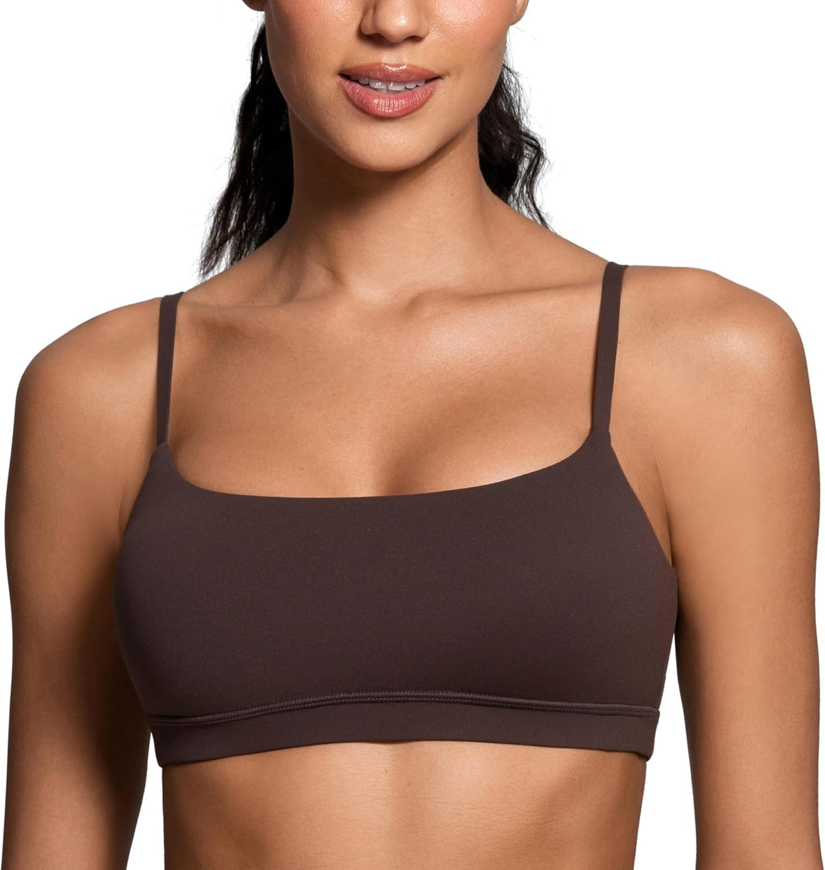 Fashion Logo Straps Bra - Brown - buy online in Pakistan