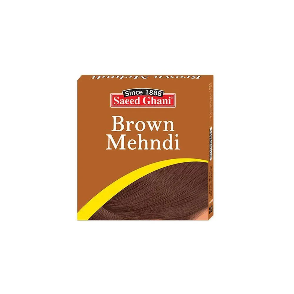 Saeed Ghani Organic Brown Mehndi - Buy Online in Pakistan at Cosmia.pk