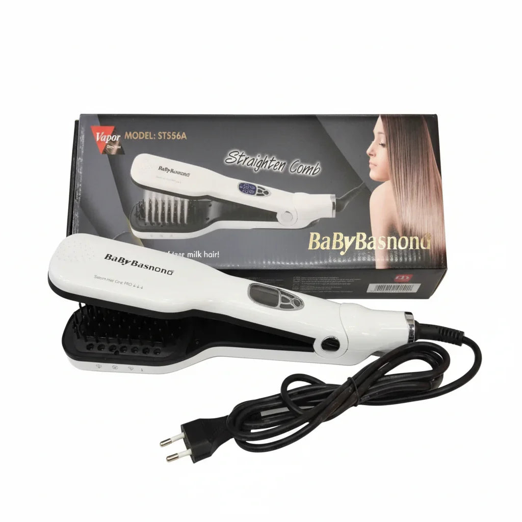 BabaBasnona Brush Hair Straightener - Buy Online in Pakistan at Cosmia.pk
