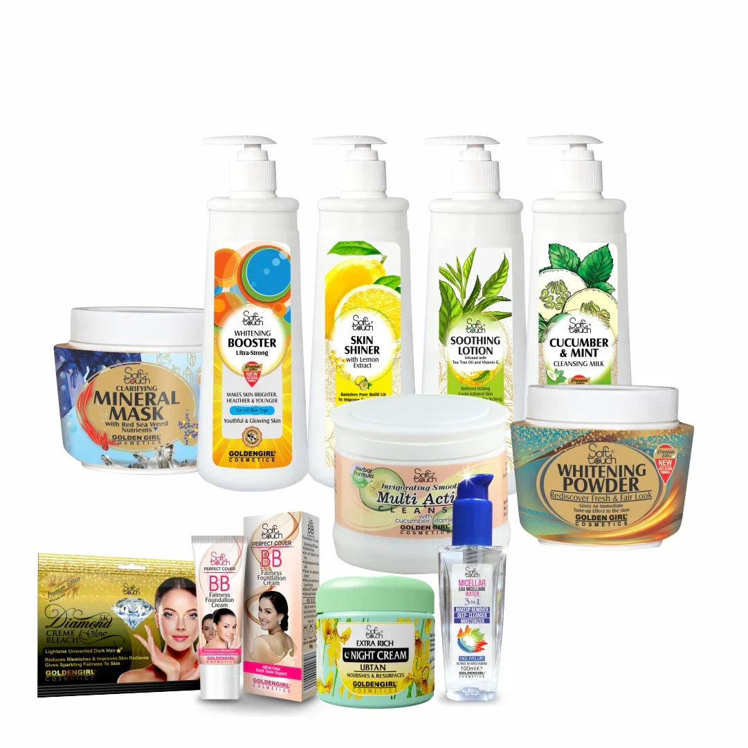 Soft Touch Whitening Facial Salon Bundle - Buy Online in Pakistan at Cosmia.pk