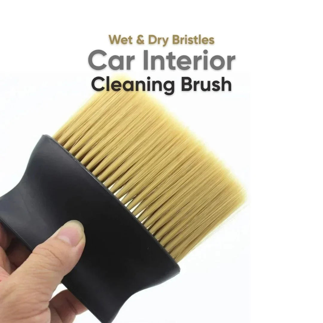 Wet & Dry Bristles Car Interior Dust Cleaning Brush - Buy Online in Pakistan at Cosmia.pk