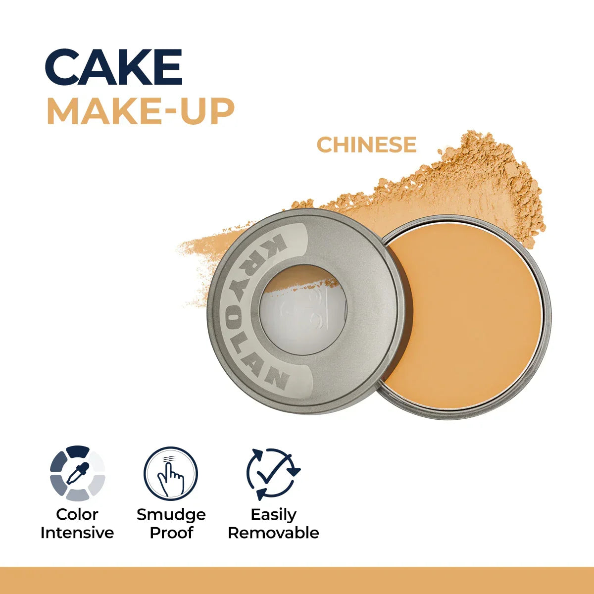 Kryolan Cake Makeup Wet and Dry Foundation and Face Powder - Buy Online in Pakistan at Cosmia.pk