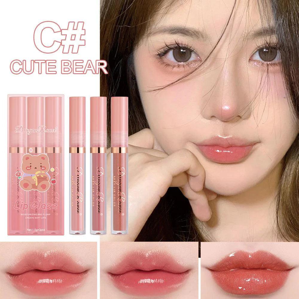 3 Pcs Dragon Ranee Moisturizing Majestic Lip Glaze - Buy Online in Pakistan at Cosmia.pk