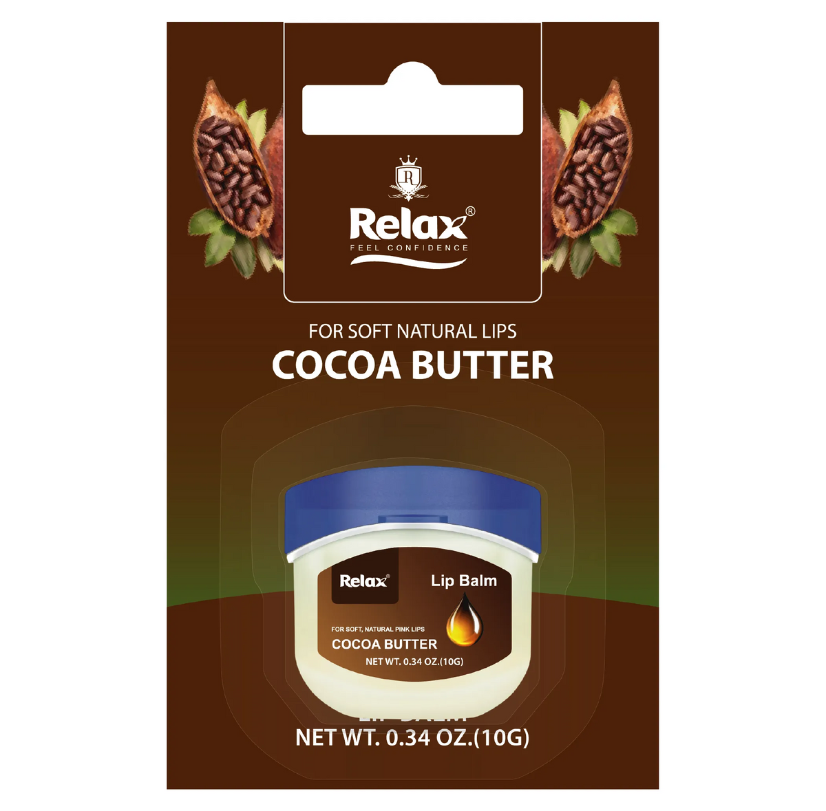 Relax Cocoa Butter Lip Balm – 10gm - Buy Online in Pakistan at Cosmia.pk