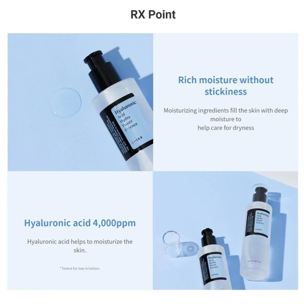COSRX - Hyaluronic Acid Hydra Power Essence - 100ml - Buy Online in Pakistan at Cosmia.pk