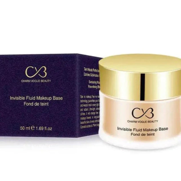 CVB Invisible Fluid Makeup Base Foundation - 50ml - Buy Online in Pakistan at Cosmia.pk
