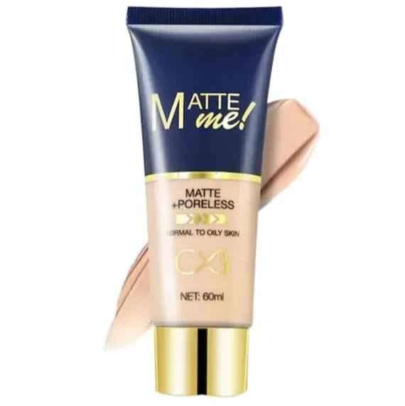CVB Paris Matte Me +Poreless Foundation - 60ml - Buy Online in Pakistan at Cosmia.pk