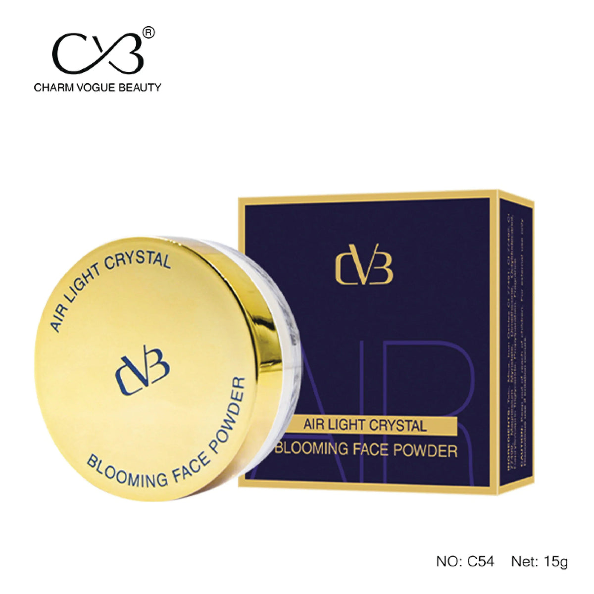 CVB Banana Blooming Face Powder Air Light Crystal NET 15G - Buy Online in Pakistan at Cosmia.pk