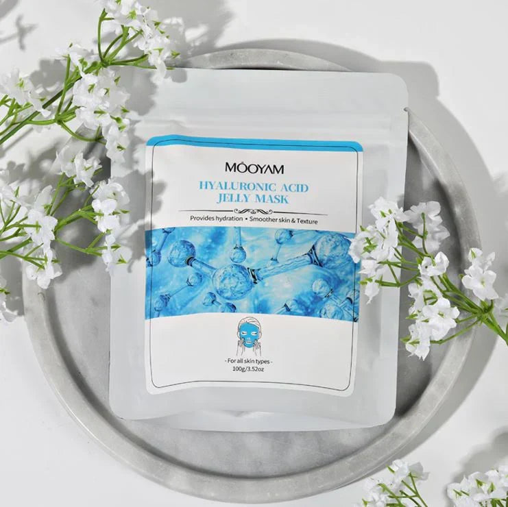 Mooyam Anti Aging Moisturizing Hyaluronic Acid Jelly Mask - 100gm - Buy Online in Pakistan at Cosmia.pk