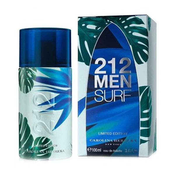 Carolina Herrera 212 Men Surf Limited Edition Eau de Toilette 100ml - Buy Online in Pakistan at Cosmia.pk