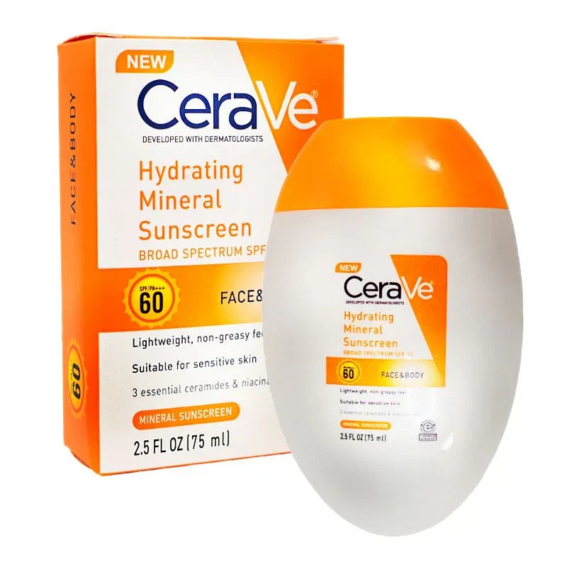 CeraVe Protector Solar 60 SPF Hidratante Minerales-75ML - Buy Online in Pakistan at Cosmia.pk