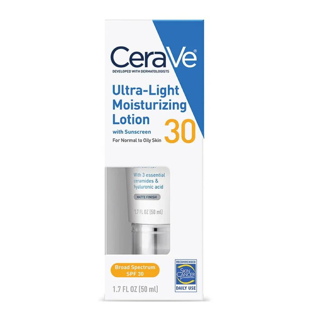 CeraVe Ultra-Light Moisturizing Lotion SPF 30 - 50ml - Buy Online in Pakistan at Cosmia.pk