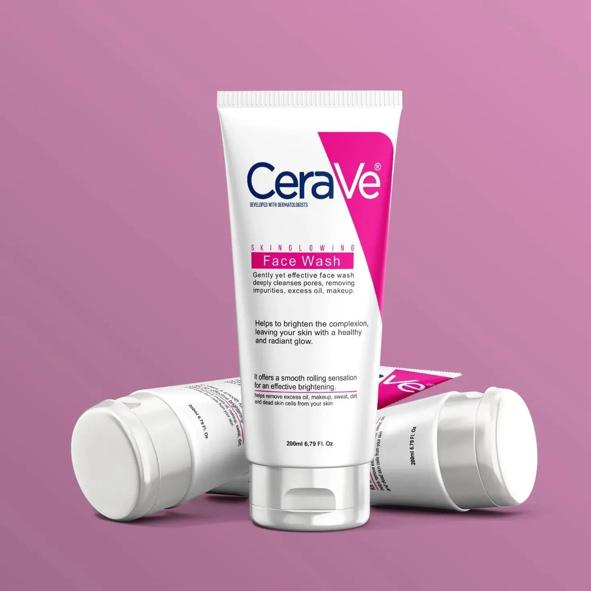 CeraVe Skin Glowing Face Wash - 200ml - Buy Online in Pakistan at Cosmia.pk