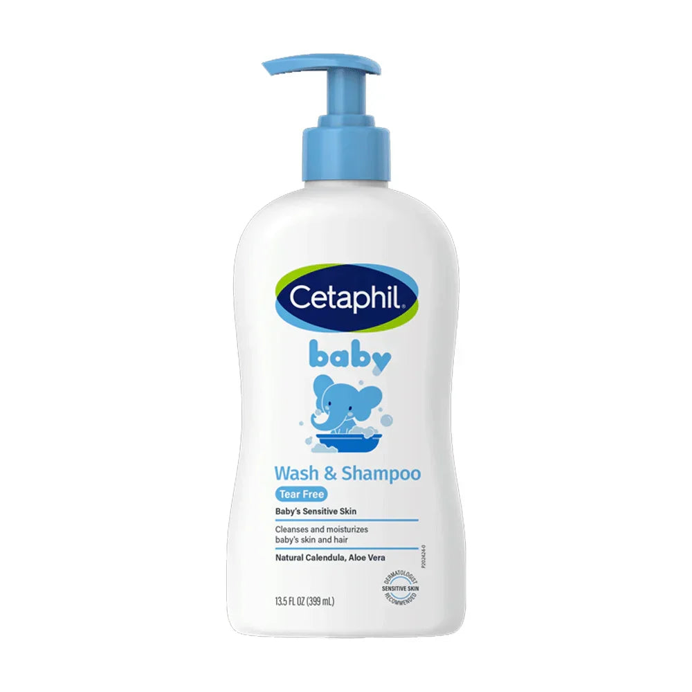 Cetaphil Baby Wash & Shampoo 399ml - Buy Online in Pakistan at Cosmia.pk