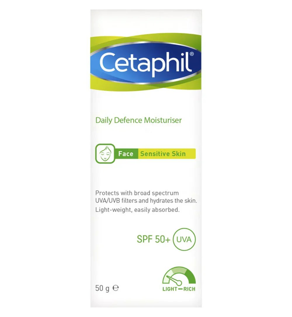 Cetaphil Daily Defence Moisturiser - 50g - Buy Online in Pakistan at Cosmia.pk