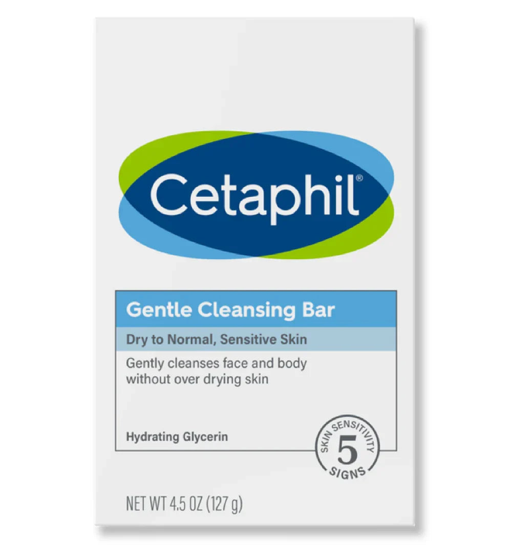 Cetaphil Gentle Cleansing Bar 127g - Buy Online in Pakistan at Cosmia.pk