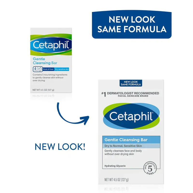 Cetaphil Gentle Cleansing Bar 127g - Buy Online in Pakistan at Cosmia.pk