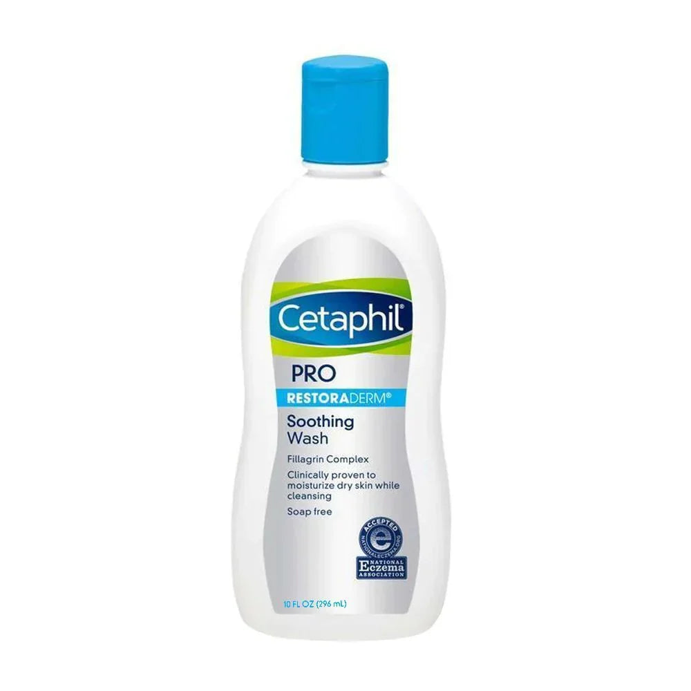 Cetaphil Pro Restoraderm Soothing Wash, Soap Free, 296ml - Buy Online in Pakistan at Cosmia.pk