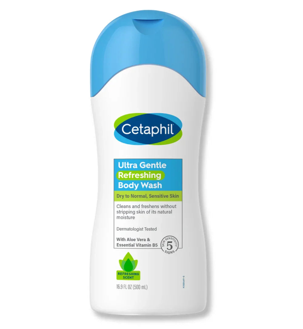 Cetaphil Ultra Gentle Refreshing Body Wash 500ml - Buy Online in Pakistan at Cosmia.pk