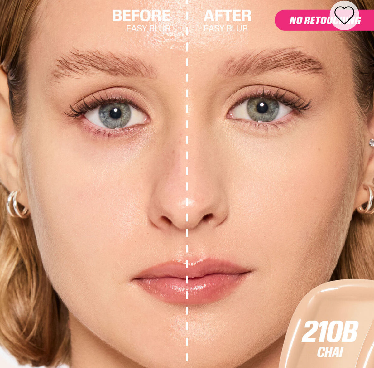 Huda Beauty Easy Blur Natural Airbrush Foundation 30ml - 210B Chai - buy online in Pakistan