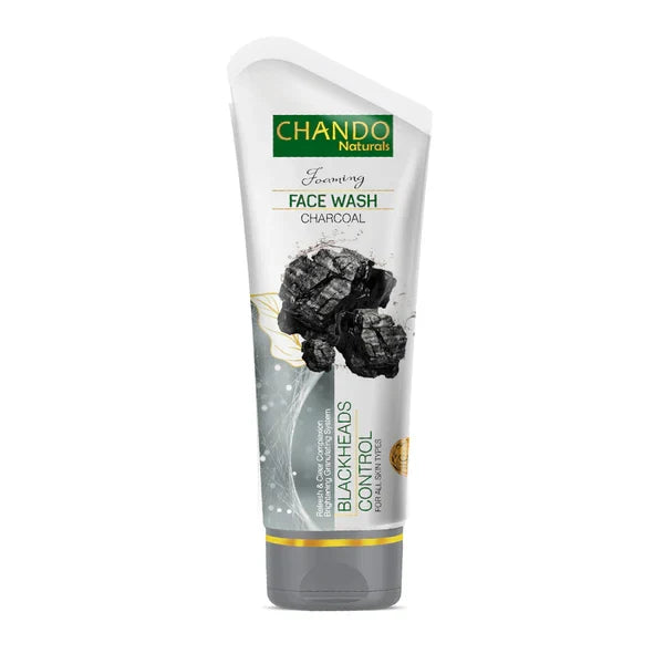 Chando Naturals Charcol Blackheads Control Face Wash - 100ml - Buy Online in Pakistan at Cosmia.pk