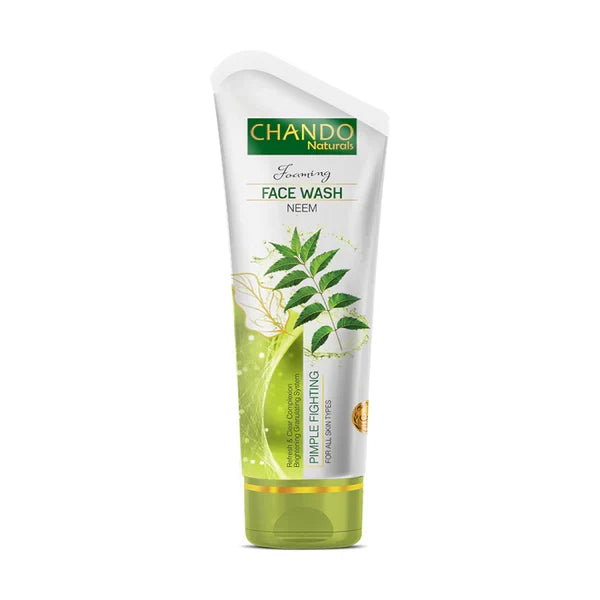 Chando Naturals Neem Pimple Fighting Face Wash - 100ml - Buy Online in Pakistan at Cosmia.pk