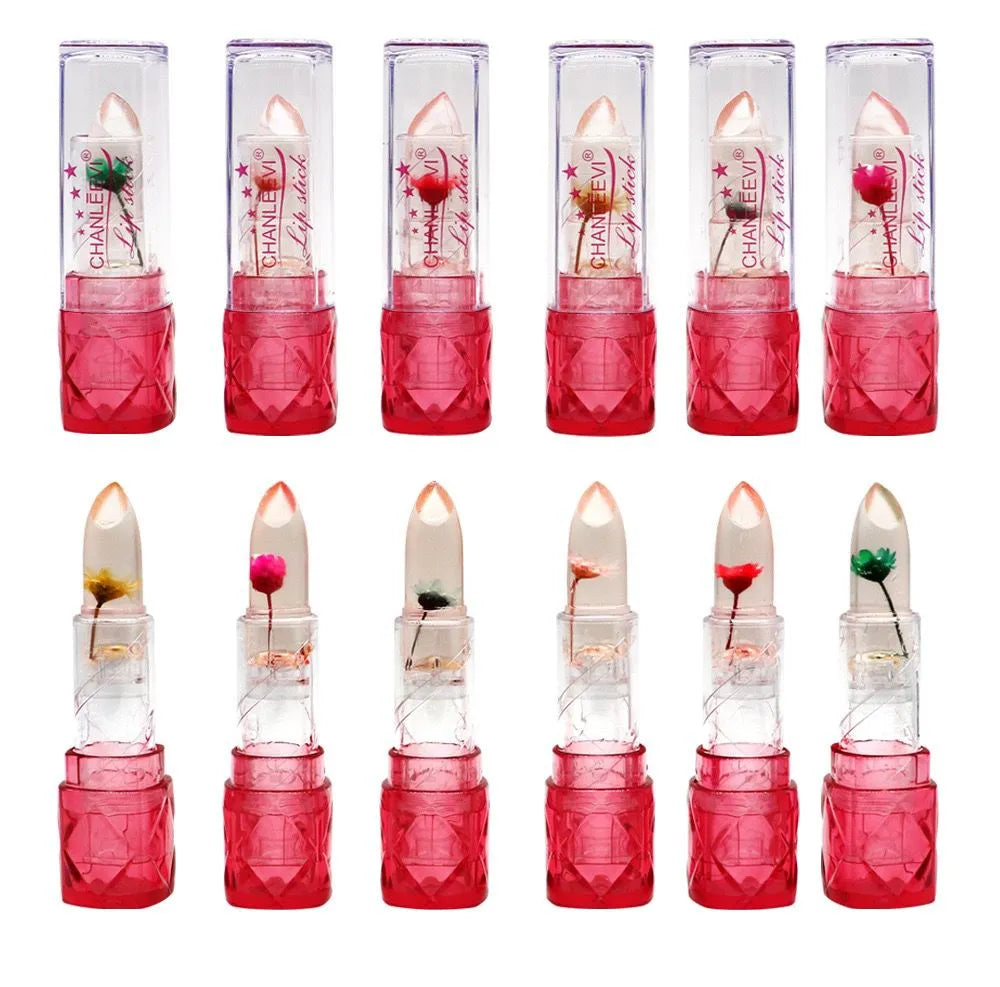 CHANLEEVI Crystal Flower Jelly Lipstick Each - Buy Online in Pakistan at Cosmia.pk