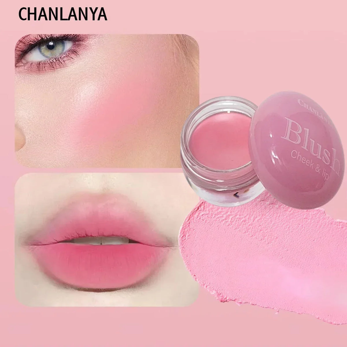 Chanlaya 6 Pcs Cheek & Lip Creamy Blush - Buy Online in Pakistan at Cosmia.pk