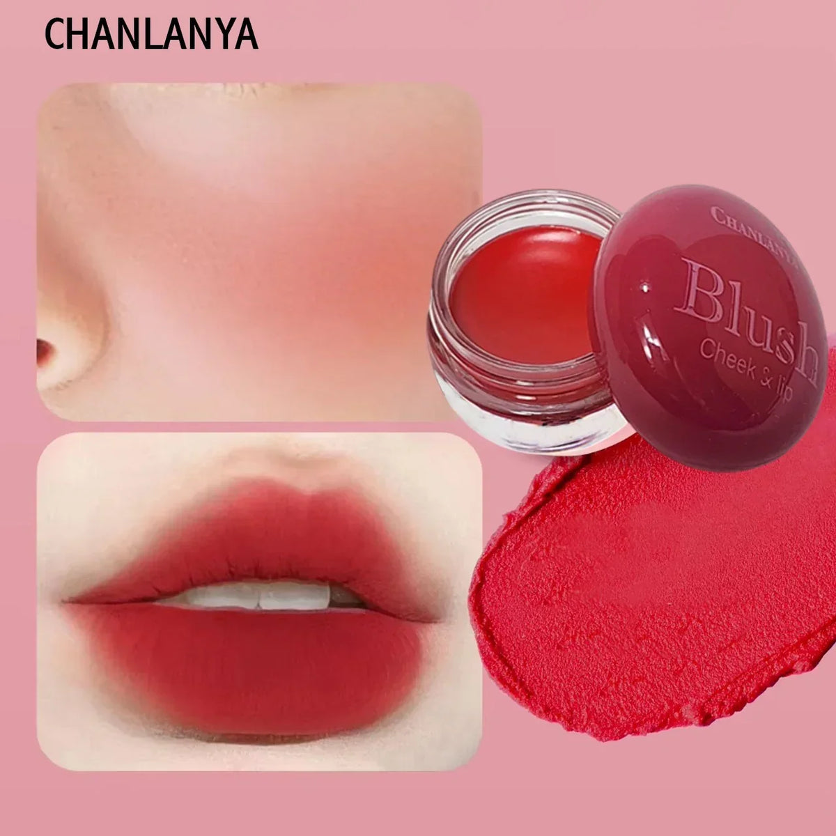 Chanlaya 6 Pcs Cheek & Lip Creamy Blush - Buy Online in Pakistan at Cosmia.pk