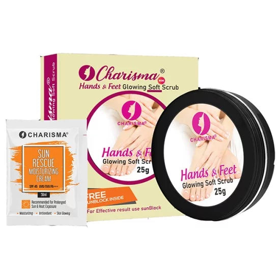 Charisma Hand and Feet Whitening Scrub - Buy Online in Pakistan at Cosmia.pk