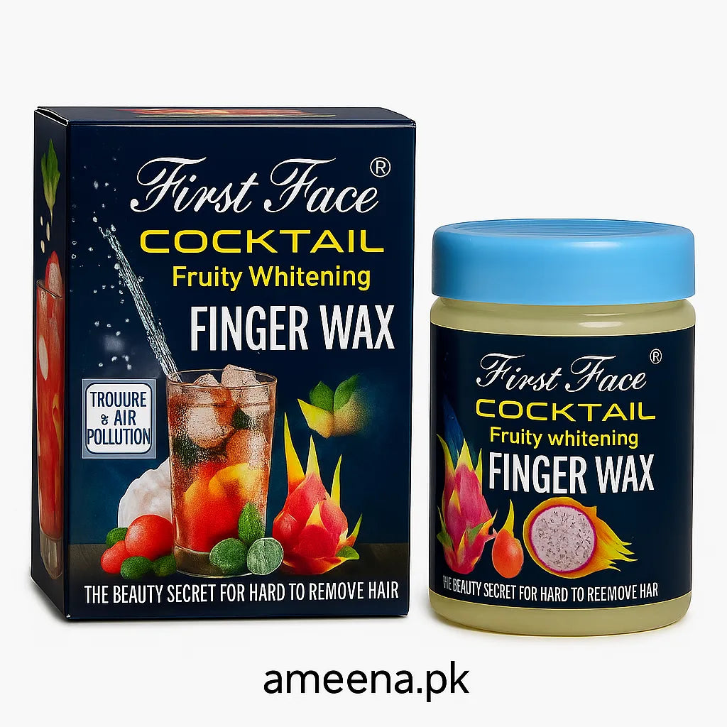 First Face Cocktail Fruity Whitening Finger Wax - Buy Online in Pakistan at Cosmia.pk