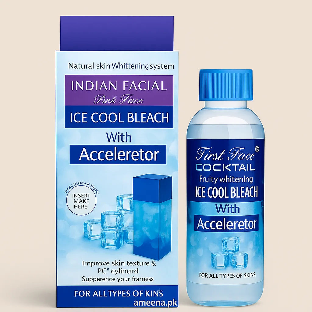 First Face Indian Facial Ice Cool Bleach with Accelerator - Buy Online in Pakistan at Cosmia.pk