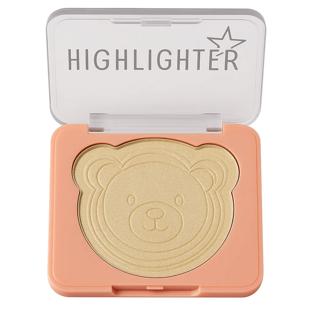 SEVENCOOL Bear Embossed Fashion Highlighter – Radiant Glow Finish - Buy Online in Pakistan at Cosmia.pk