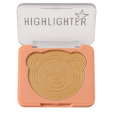 SEVENCOOL Bear Embossed Fashion Highlighter – Radiant Glow Finish - Buy Online in Pakistan at Cosmia.pk