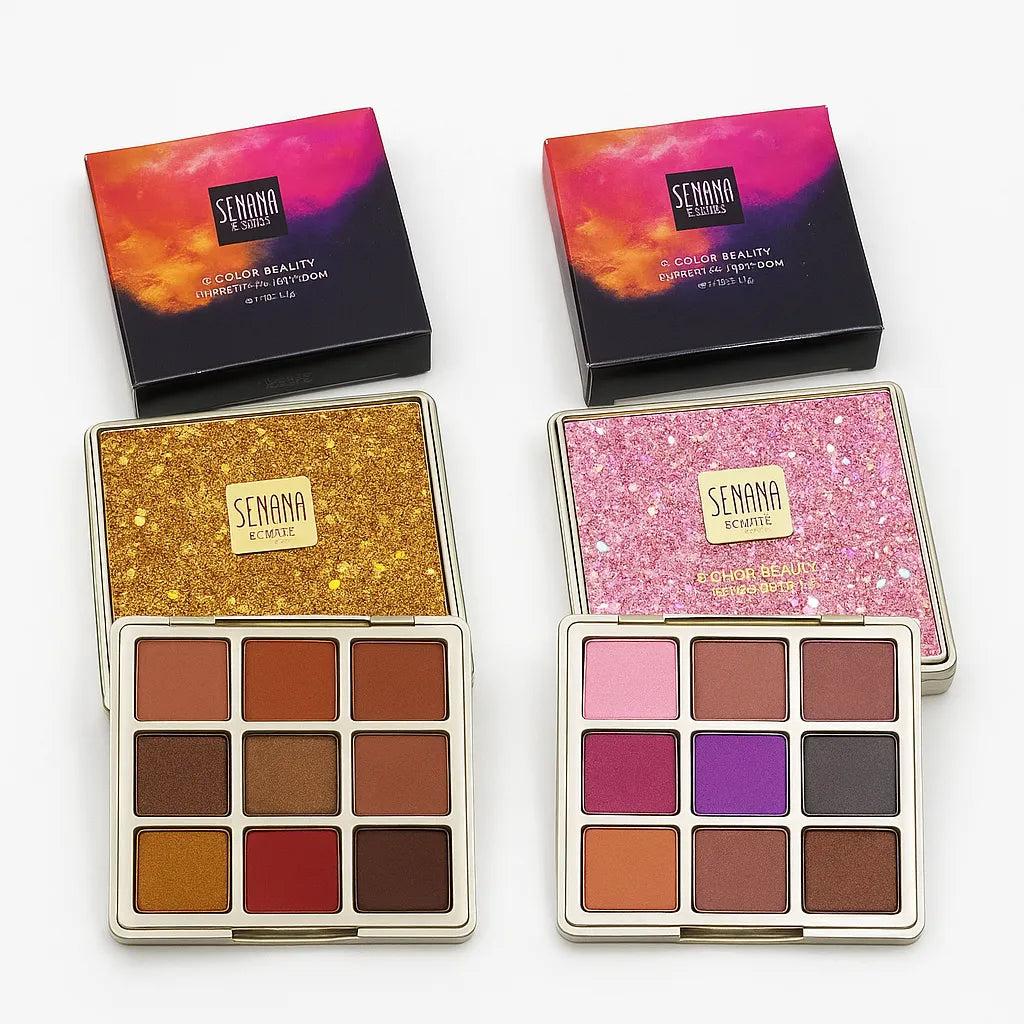 SENANA 9-Color Eyeshadow Palette – Matte & Shimmer Edition - Buy Online in Pakistan at Cosmia.pk