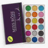 MISS ROSE 18-Color Sequin Glitter Eyeshadow Palette - Buy Online in Pakistan at Cosmia.pk