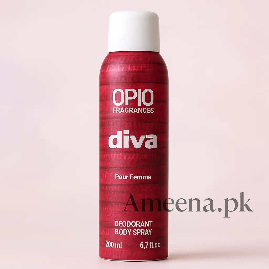 Opio Diva Deodorant Body Spray – Pour Femme - 200ml - Buy Online in Pakistan at Cosmia.pk