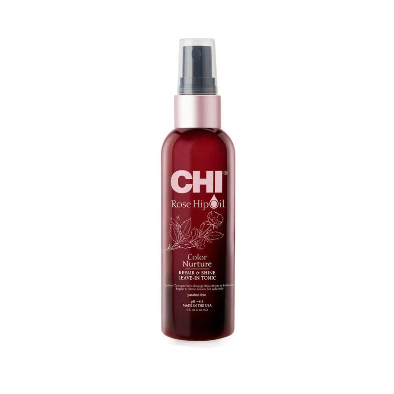 Chi Rose Hip Oil Color Nurture Repair & Shine Leave-In Tonic - 118ml - Buy Online in Pakistan at Cosmia.pk