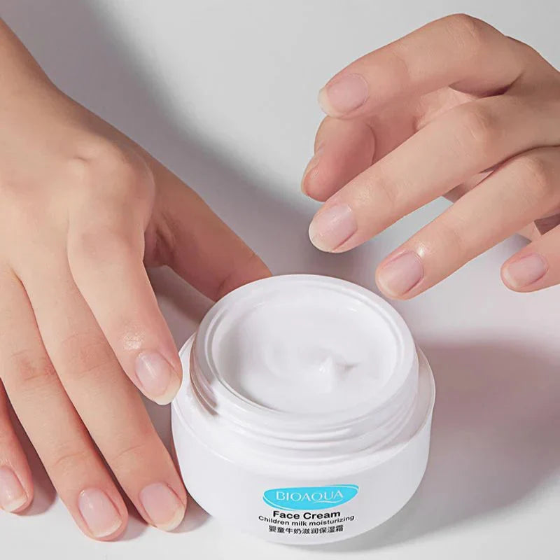 Bioaqua Children Milk Protein Moisturizing Face Cream - Buy Online in Pakistan at Cosmia.pk